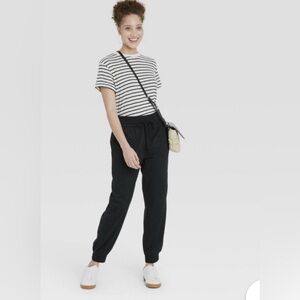 a new day Black Track Pants